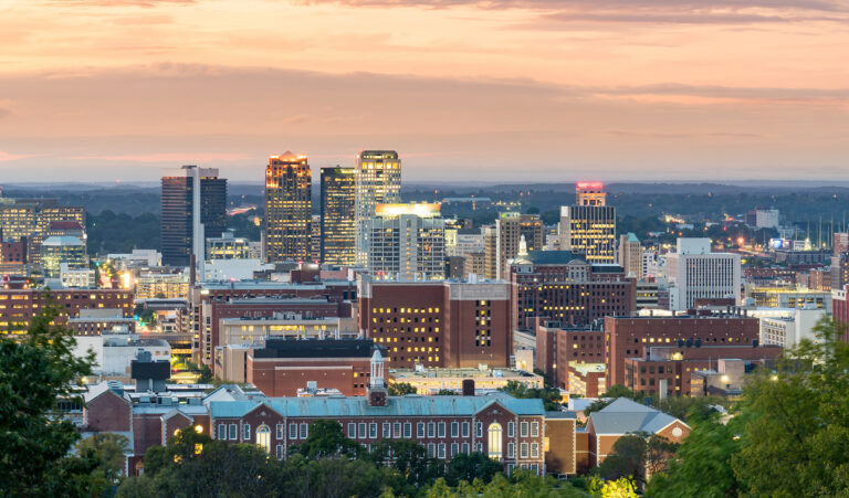 Birmingham, Alabama City Skyline